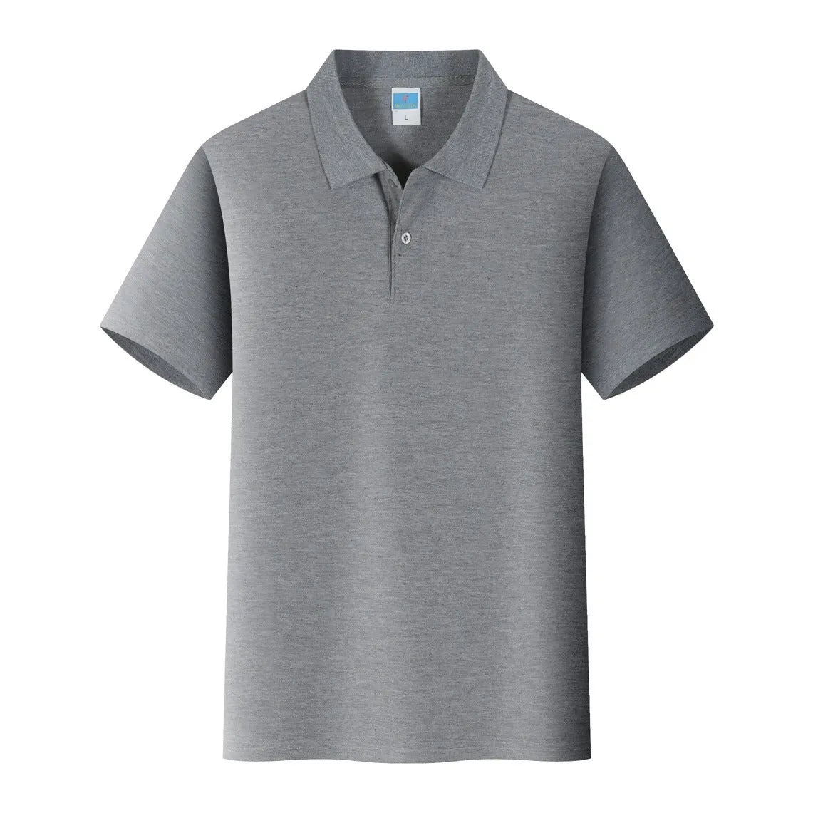 Short sleeved cotton work shirt in straight cut fit for embroidery and promotions.