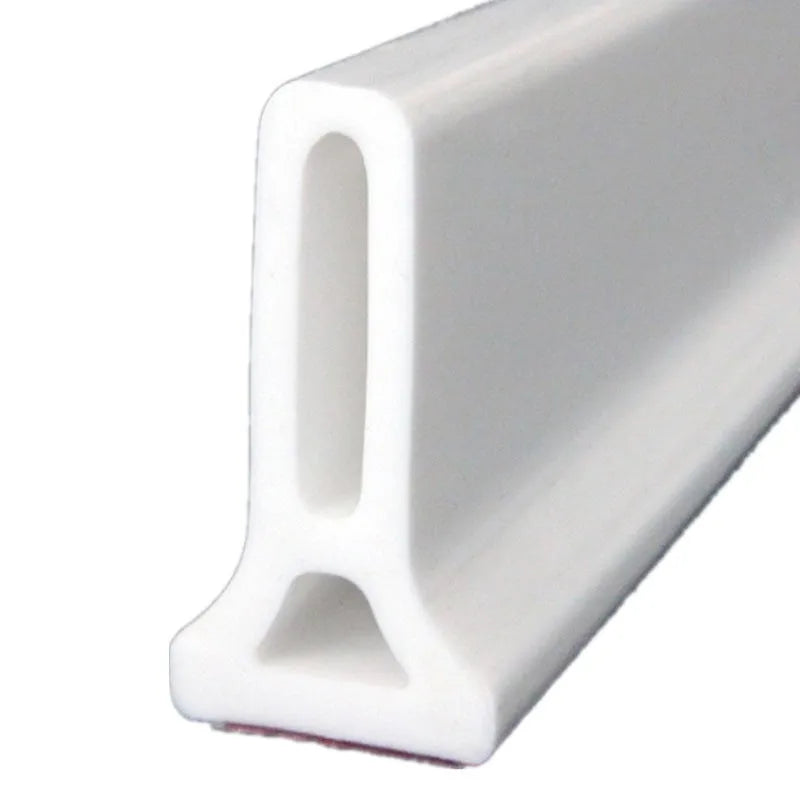 Flexible silicone bathroom water blocking strip for shower room floor dry wet separation