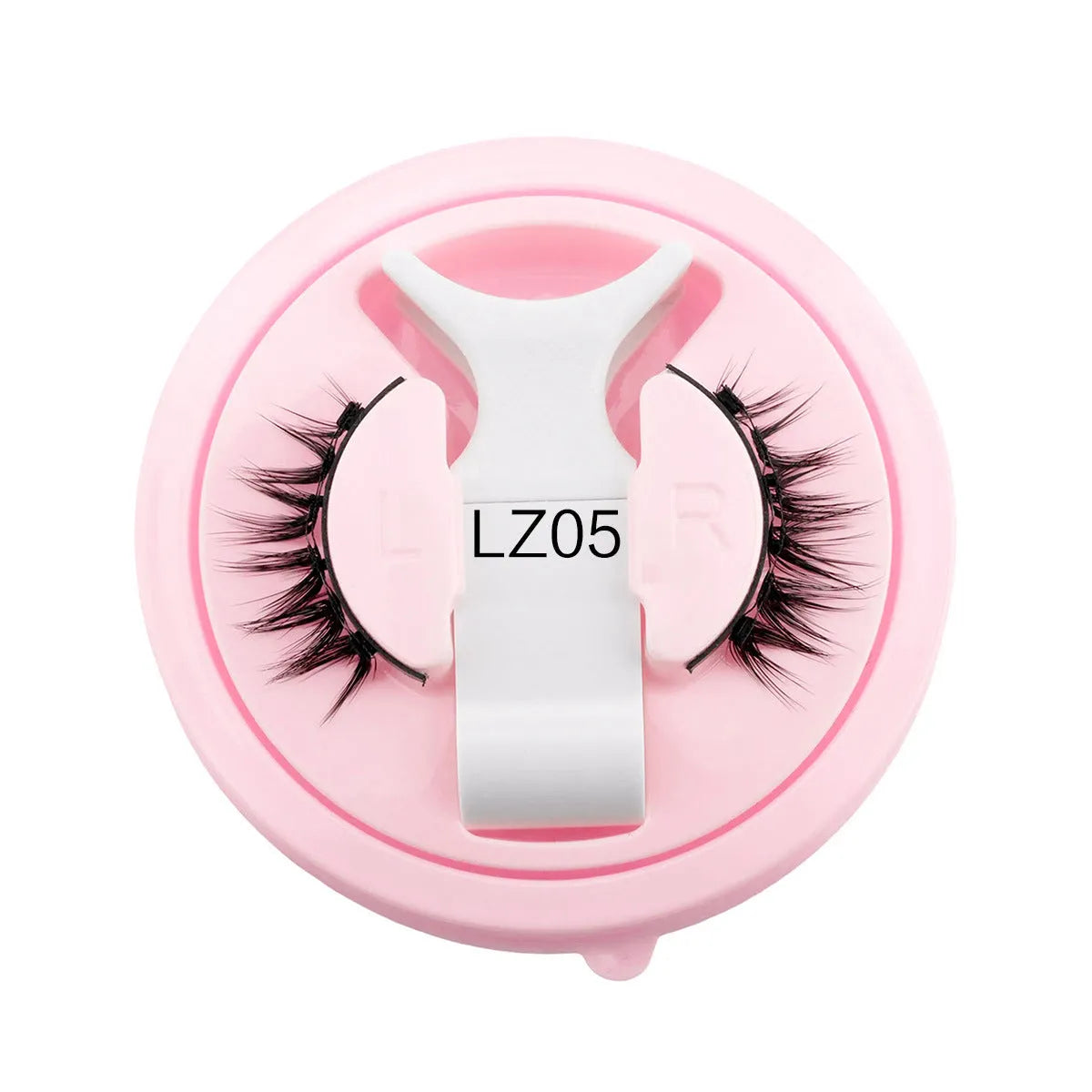 Reusable waterproof false eyelashes in multiple specifications with glue-free design
