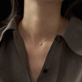 S925 silver geometric oval jelly opal pendant necklace with gold plating on silver chain