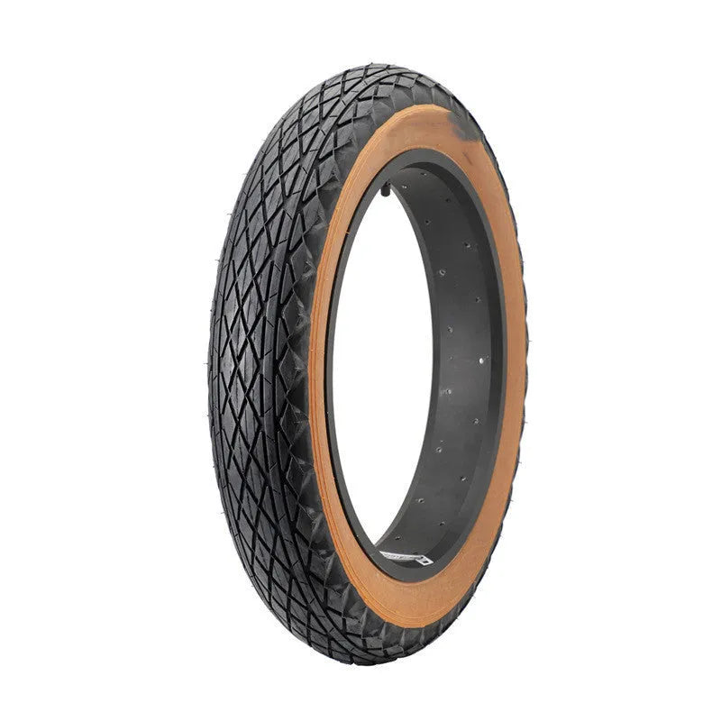 20x4.0 inch brown rubber tyre for snowmobile and electric beach car replacement