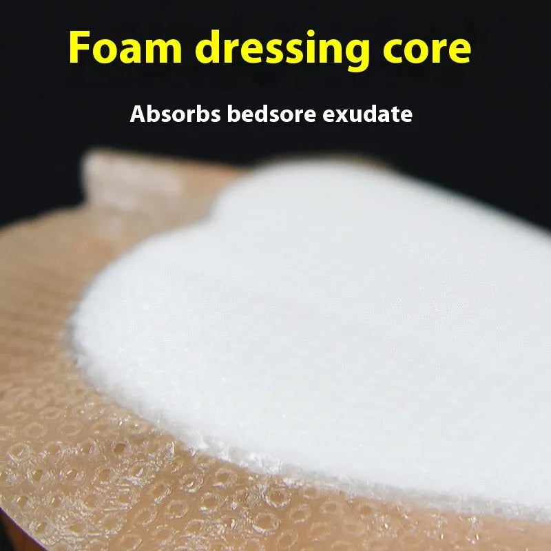 Large skin-colour silicone bedsore sticker for pressure ulcer prevention