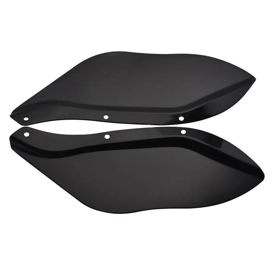 Harley-Davidson motorcycle side wing head covers pair for Touring models 1996-2013