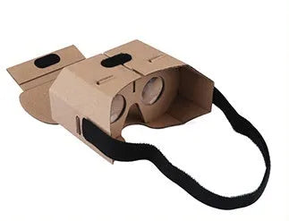 Paper virtual reality glasses measuring 153mm by 83mm for smartphones up to 6 inches