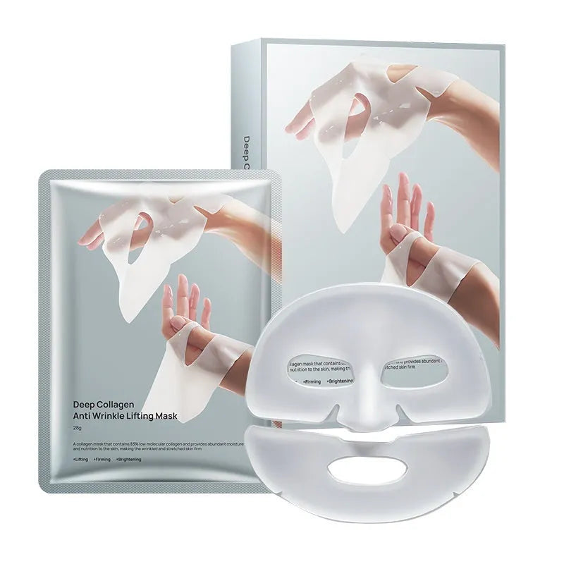 28ml collagen anti-wrinkle moisturising face mask single piece sheet mask