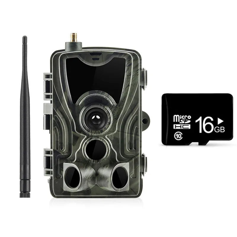 Outdoor waterproof surveillance camera with 1080p lens and camouflage ABS body for security monitoring