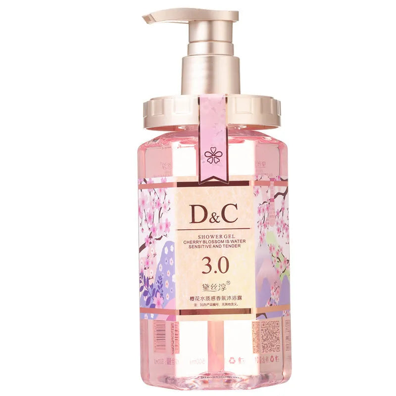 Sakura shampoo hair conditioner and shower gel 500ml nursing suite bottle