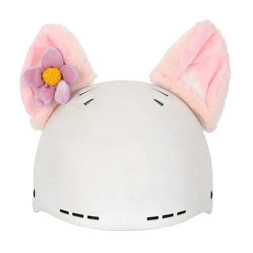 Plush fabric cartoon character helmet cover for cosplay in size M with multiple style options