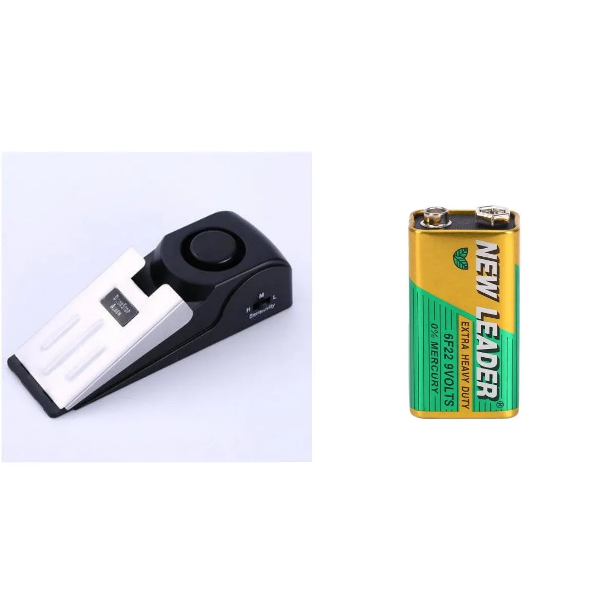 A single Xinlida brand 9V alkaline battery, 6F22 style, for wireless microphones and walkie-talkies.
