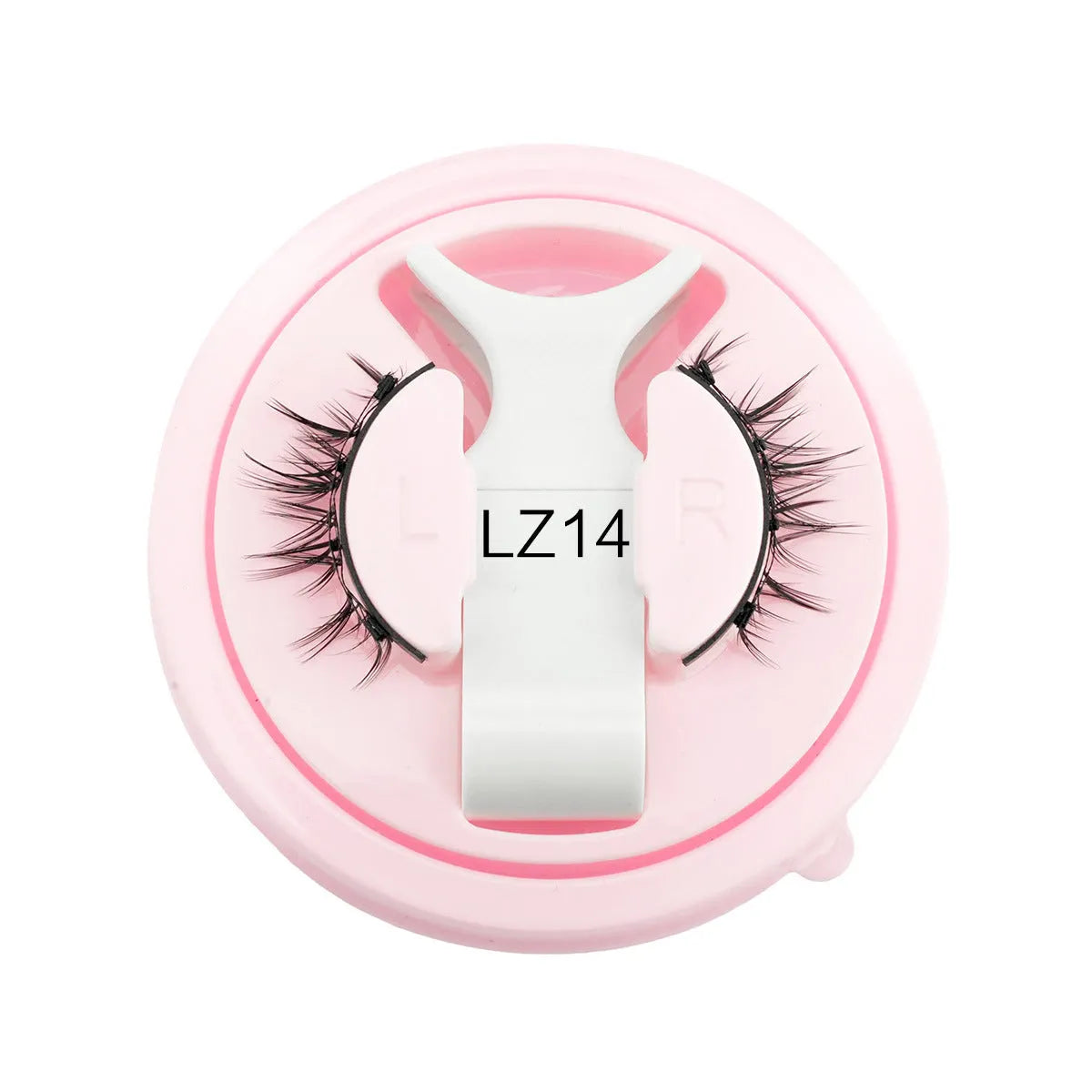 Reusable waterproof false eyelashes in multiple specifications with glue-free design