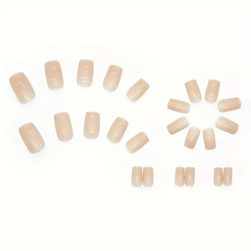 MY119 colour plastic nail art set for women with solid colour design and cute style
