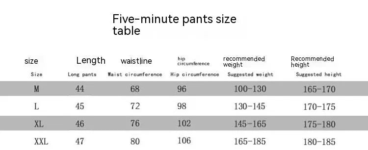 Men's elastic thin training running shorts in knee-length design with quick-drying nylon blend fabric