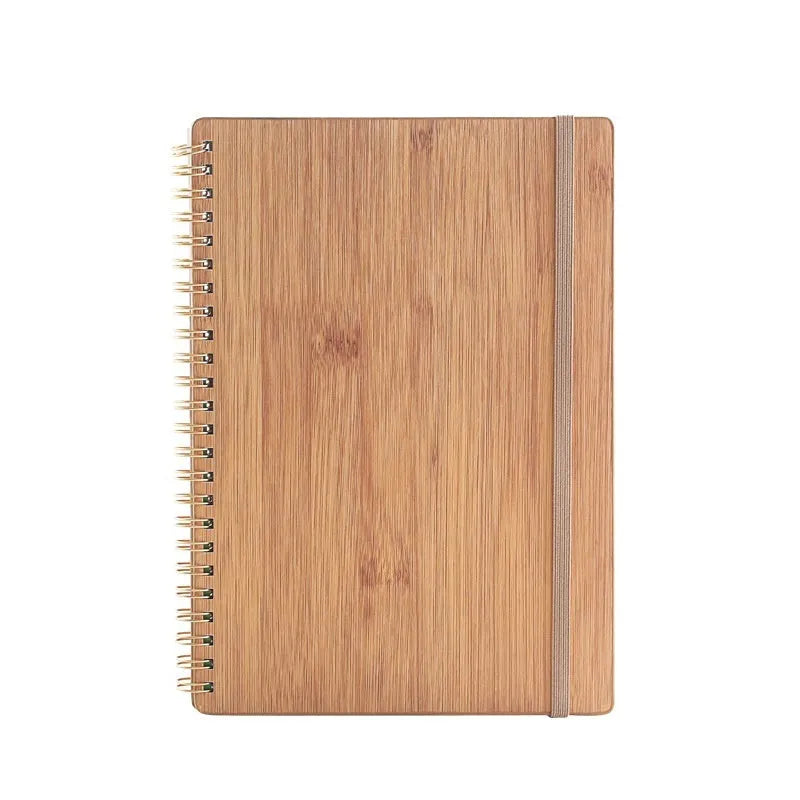 Erasable coil notebook with waterproof stone paper and erasable pen on desk