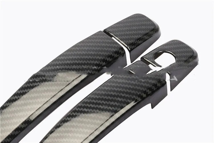 Carbon fibre pattern door handle decoration for Opel Vauxhall Astra, classic cruiser colour