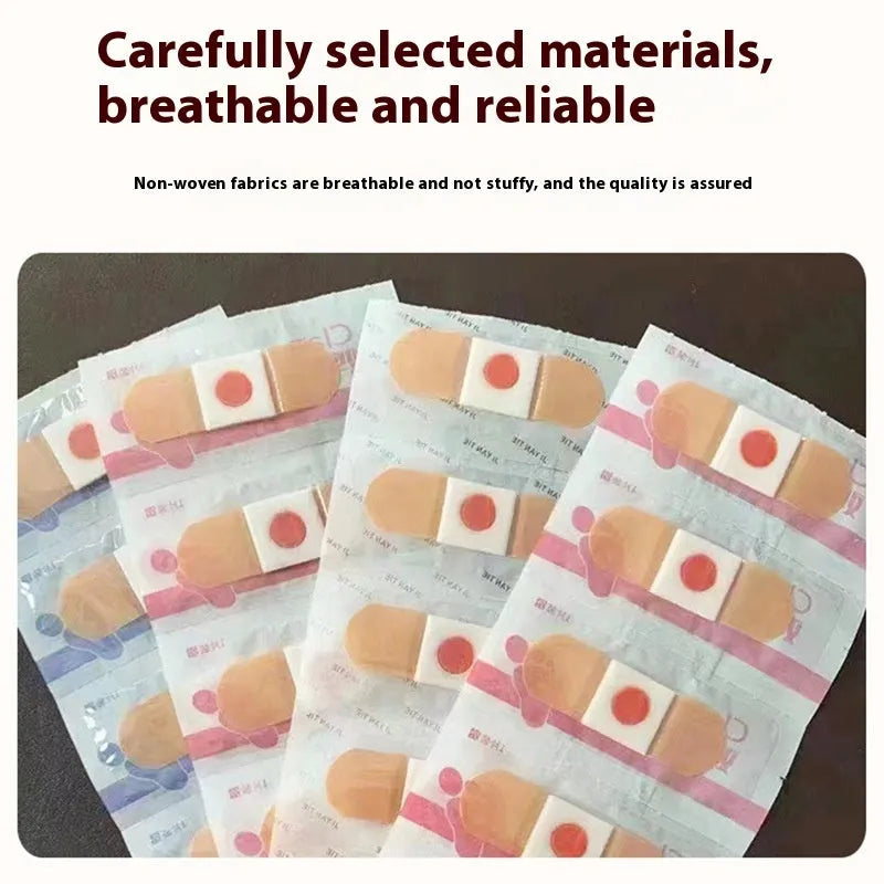 Non-woven foot patches for corns removal and foot nursing care during sports activities