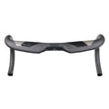 Wei Bike matt carbon fibre bent road bicycle handlebar showing unisex design