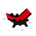 Black and red wooden cat lounge chair pet bed with MW-054 specification