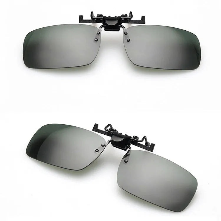 PC myopia sunglasses clip in night vision and gray variants for driving and outdoor use