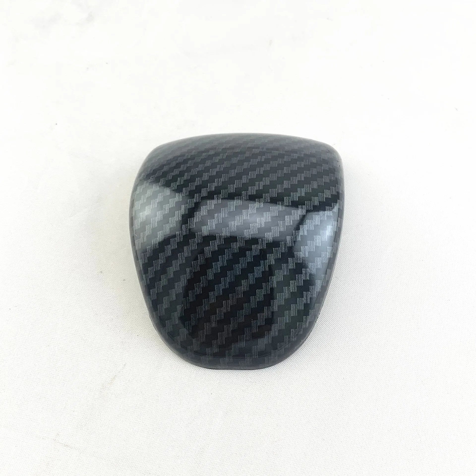 Smart RunK3 carbon fibre pattern gear shift cover for automotive interior enhancement