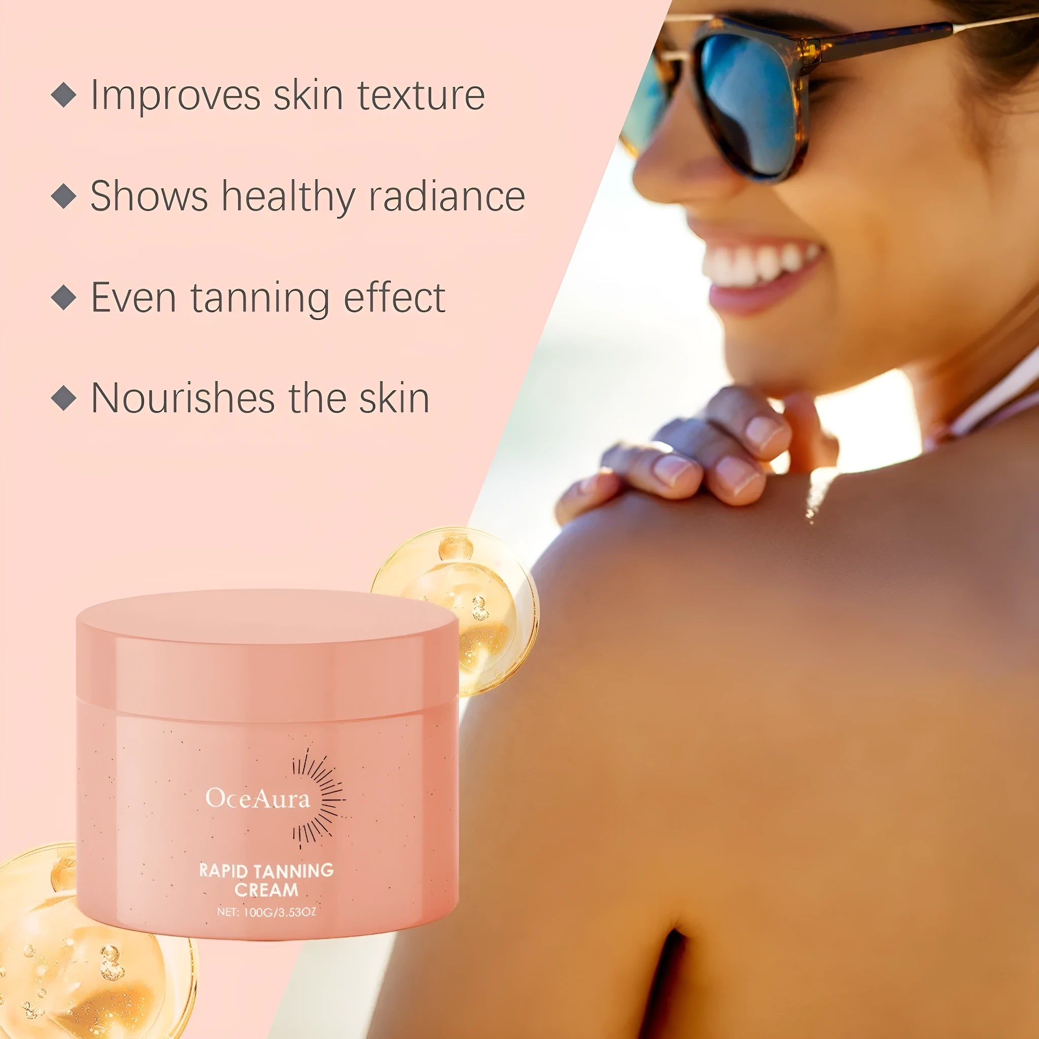 100g pot of darkening cream for makeup and special effects applications