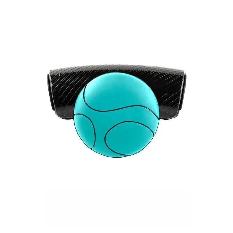 Silicone steering wheel assist ball with metal bearing booster in black or blue colour options