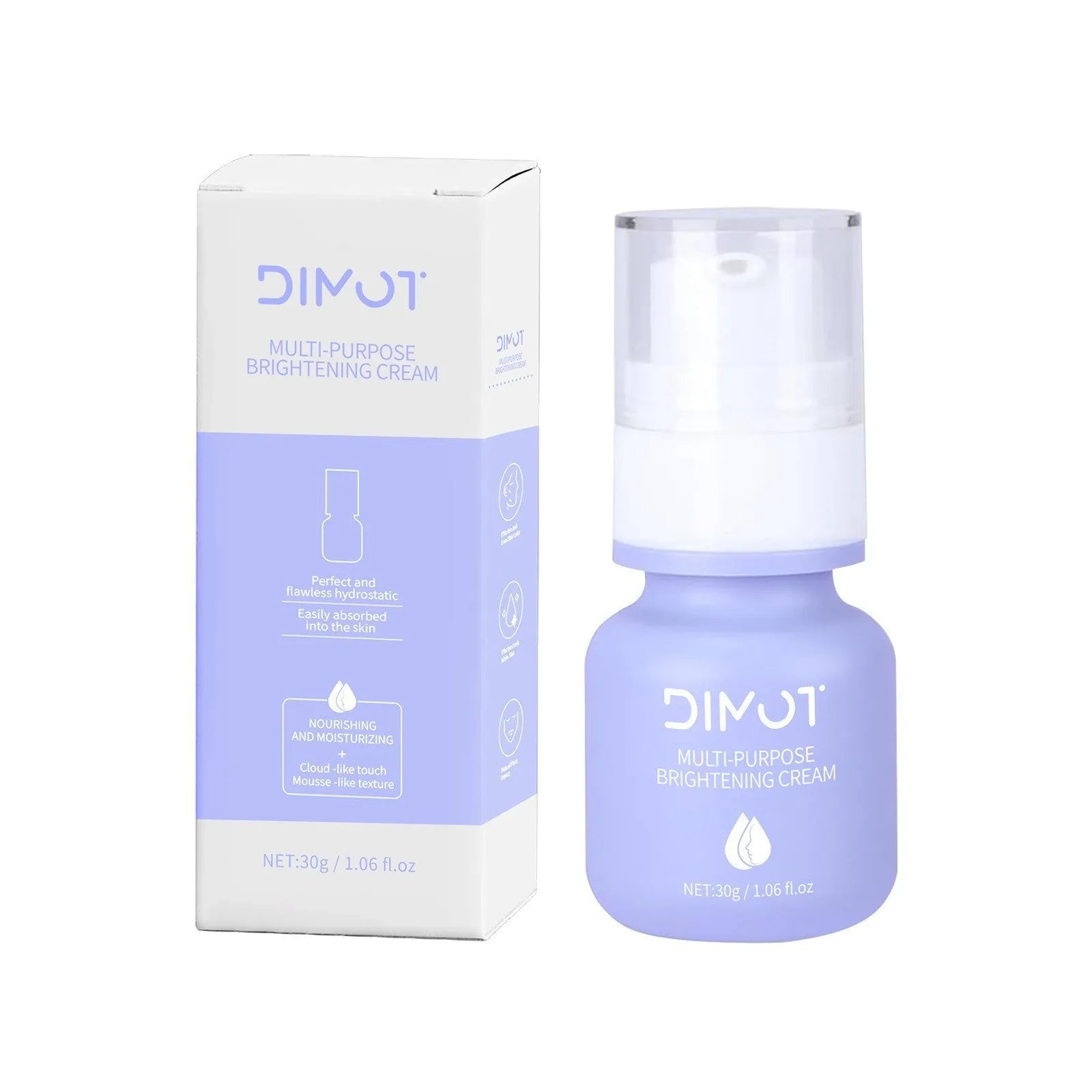 30ml bottle of gentle make-up primer moisturising cream for all skin types