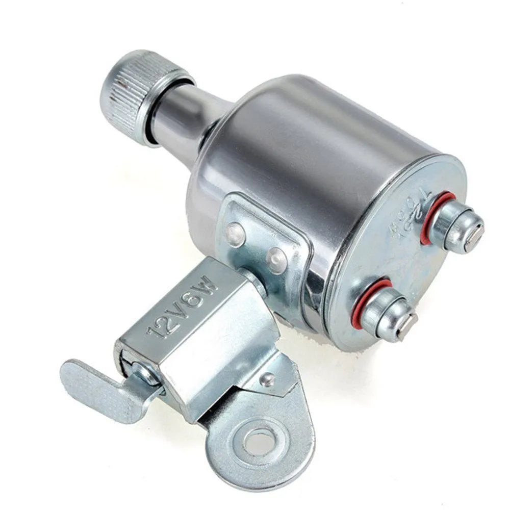 Silver bicycle dynamo generator light for front fork or rear frame mounting with friction drive mechanism