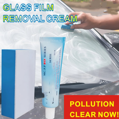 15ml white liquid car windscreen anti-fog spray sachet in English packaging