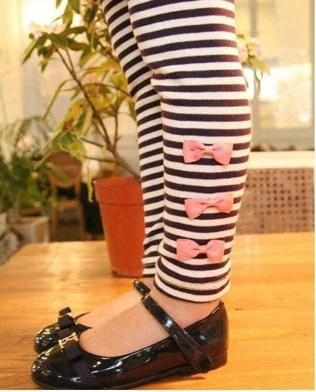 Pink cotton girls clothing set shown in sizes for 110cm, 120cm, 130cm, and 140cm.