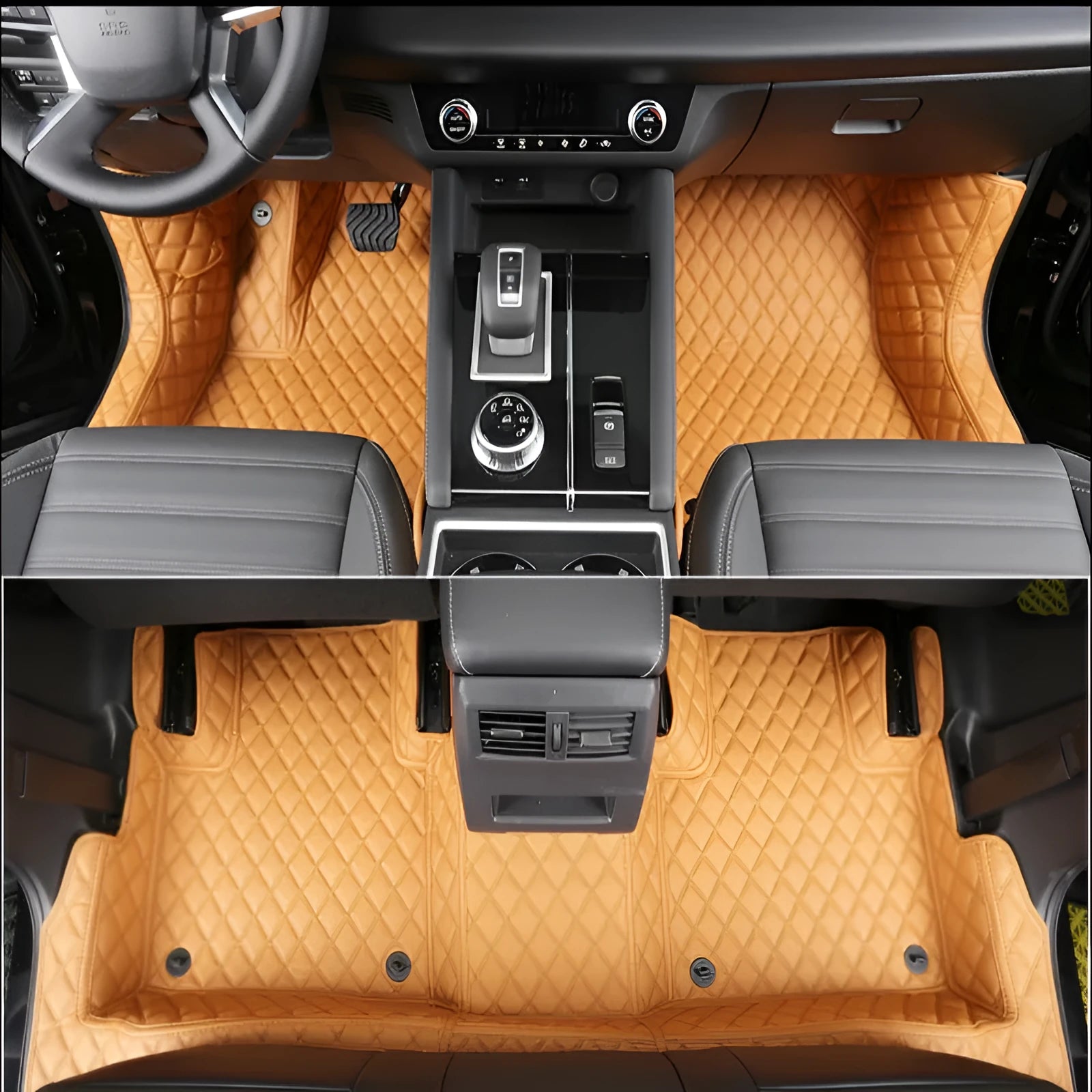 2023 Mitsubishi Outlander custom floor mats in black, grey and brown options