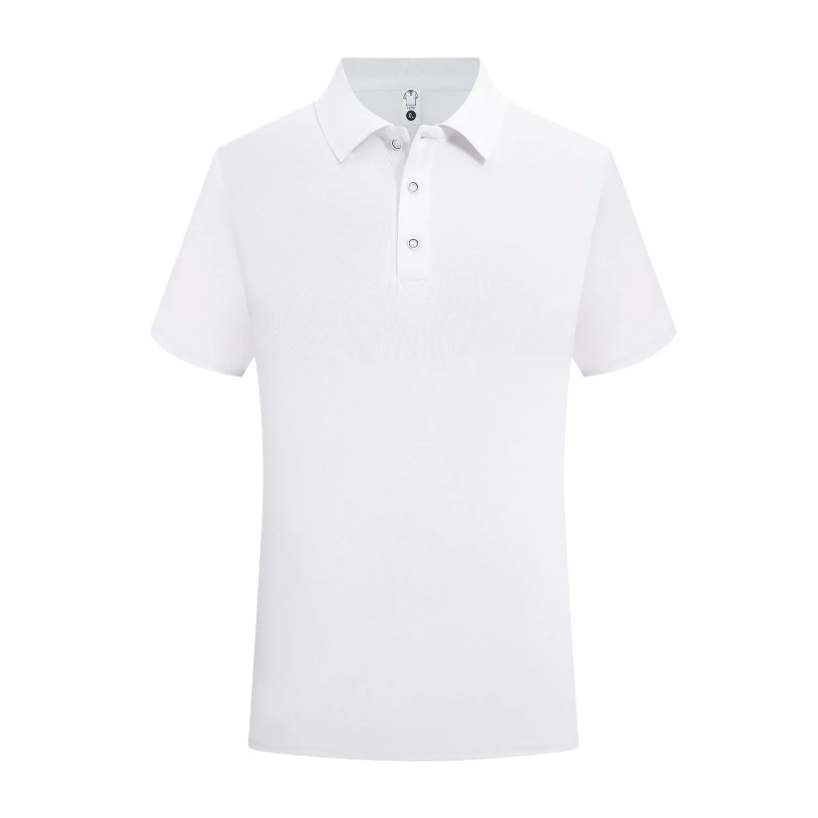 Short sleeved cotton work shirt in straight cut fit for embroidery and promotions.
