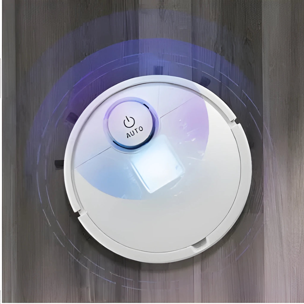 Automatic sweeping robot cleaner with compact square design and 3000mAh lithium battery for floor cleaning