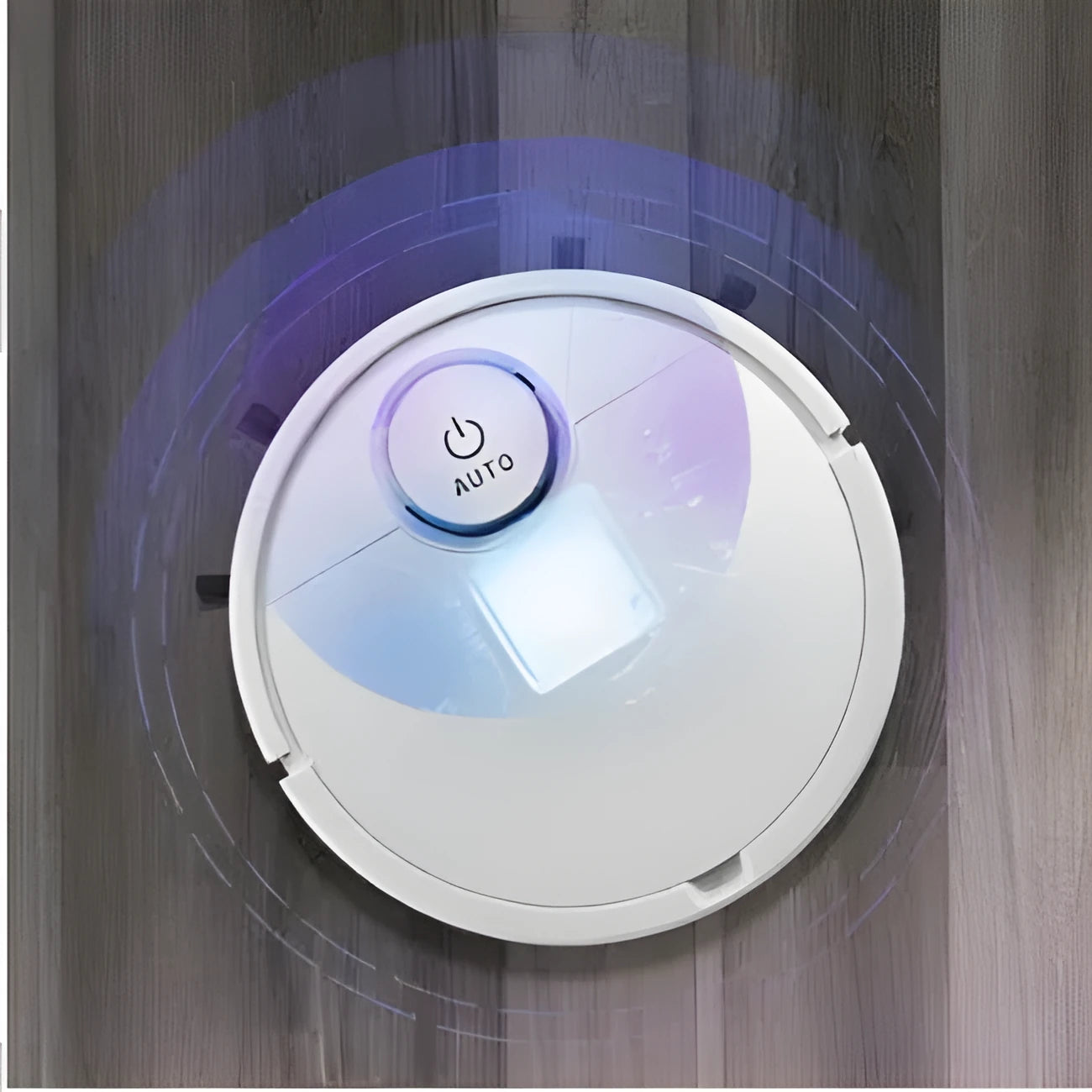 Automatic sweeping robot cleaner with compact square design and 3000mAh lithium battery for floor cleaning
