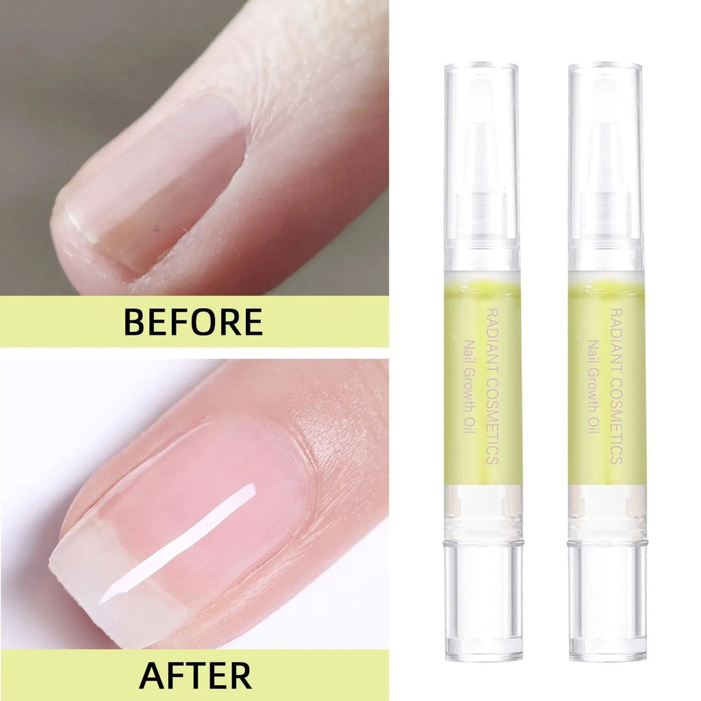 3ml nail growth treatment oil bottle for moisturising and promoting nail health