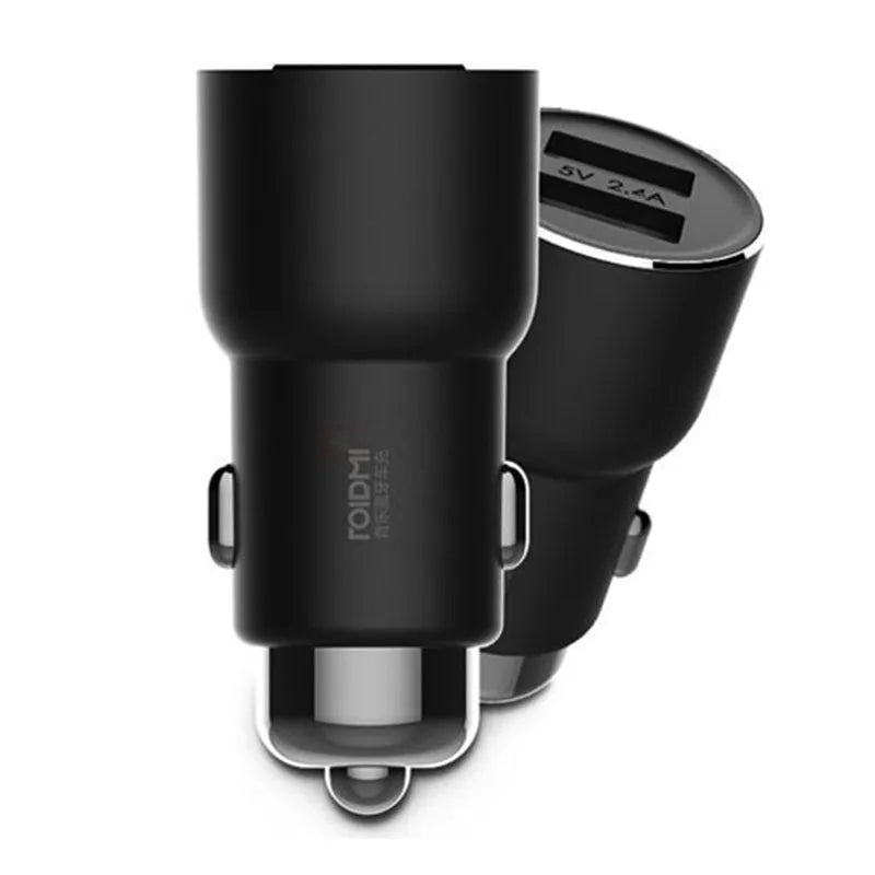 Ruimi 3S Music Bluetooth Car Charger in black with USB port