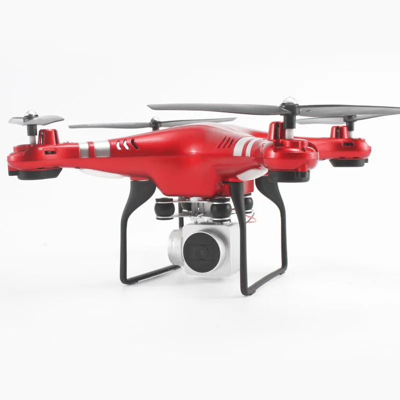 Black alloy remote control drone for HD aerial photography