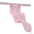 Yoga stretching tool for shoulder, back and hip exercises in grey or pink colour