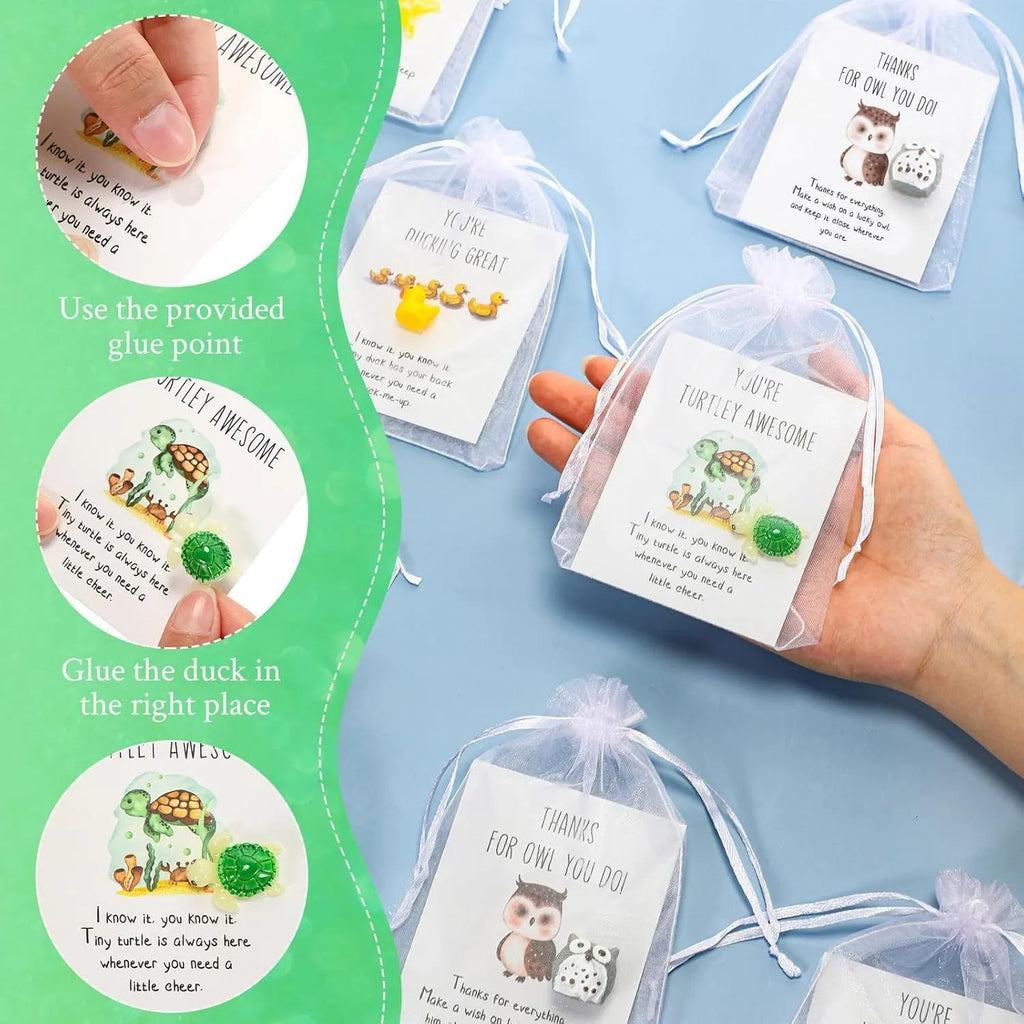 Set of resin pun greeting cards with A Scrape of the Pen design for office or gift use.