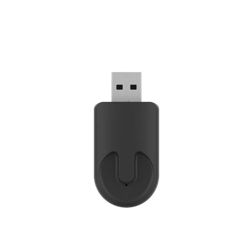 Black Mini CarPlay USB interface adapter measuring 26 x 55 x 13 mm