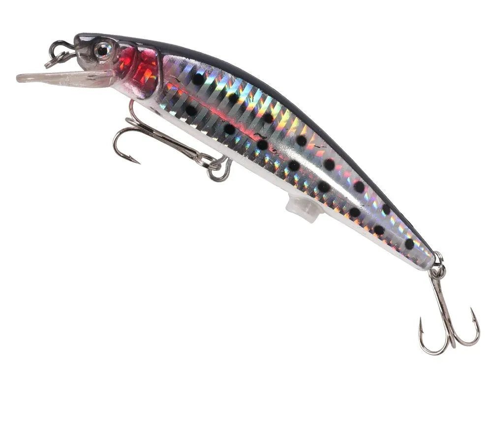 Floating electric USB fishing bait lamp with colourful lights and included USB charging cable.