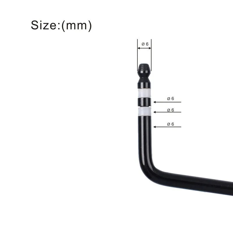 Direct plug-in metal tremolo bar for electric guitar in gold, silver, black and blue finishes.