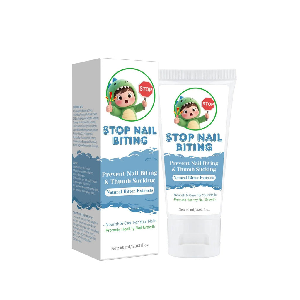 60ml nail neck cream bottle in neutral packaging colour box for anti-bite treatment