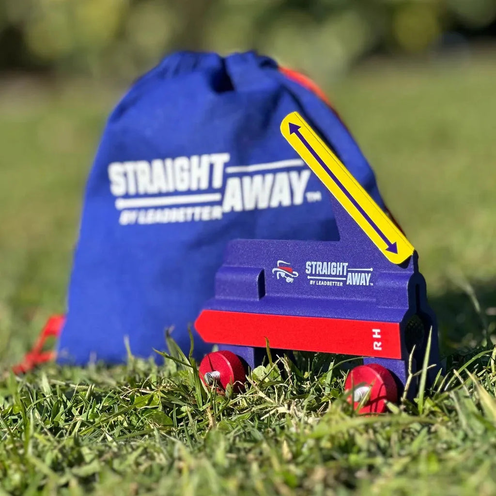 Plastic golf swing plane simulator training aid available in logo and no logo options for home practice.