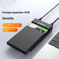 3.5-inch USB 3.0 SATA hard disk box enclosure in ABS plastic with sliding cover design