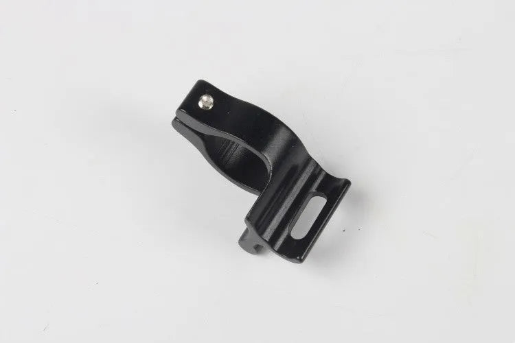Black aluminium alloy vehicle clamp ring showing 28.6mm diameter measurement