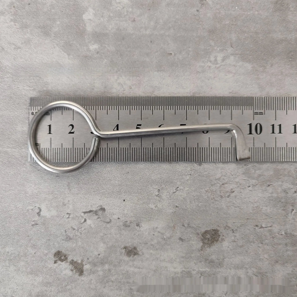 Two 24cm alloy steel spanner tools with dual-head open-ended designs for household and vehicle repairs
