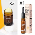 30 ml bottle of retinol facial serum for reducing dry lines and fine lines