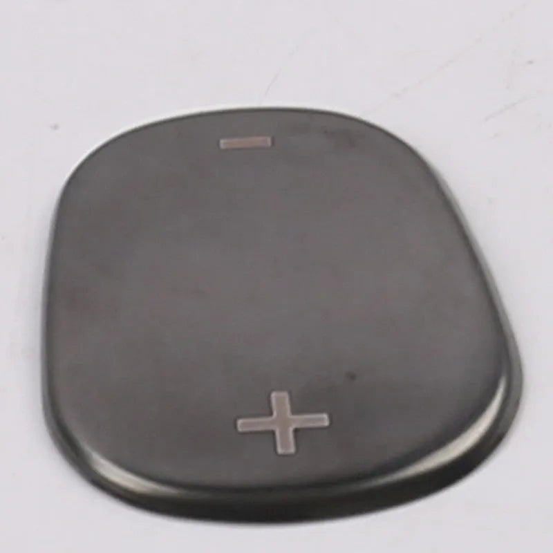 Stainless steel 88mm diameter gear controller cover in black titanium, matt silver, and sapphire colours