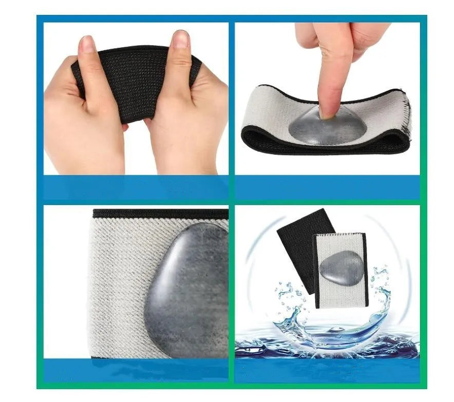 Elastic foot bandage with arch support pad in heart style and ordinary style options