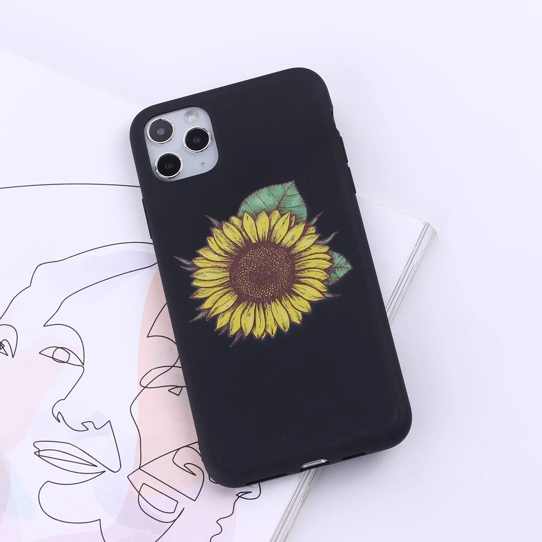 Painted TPU mobile phone case for iPhone 11 series in multiple colour options